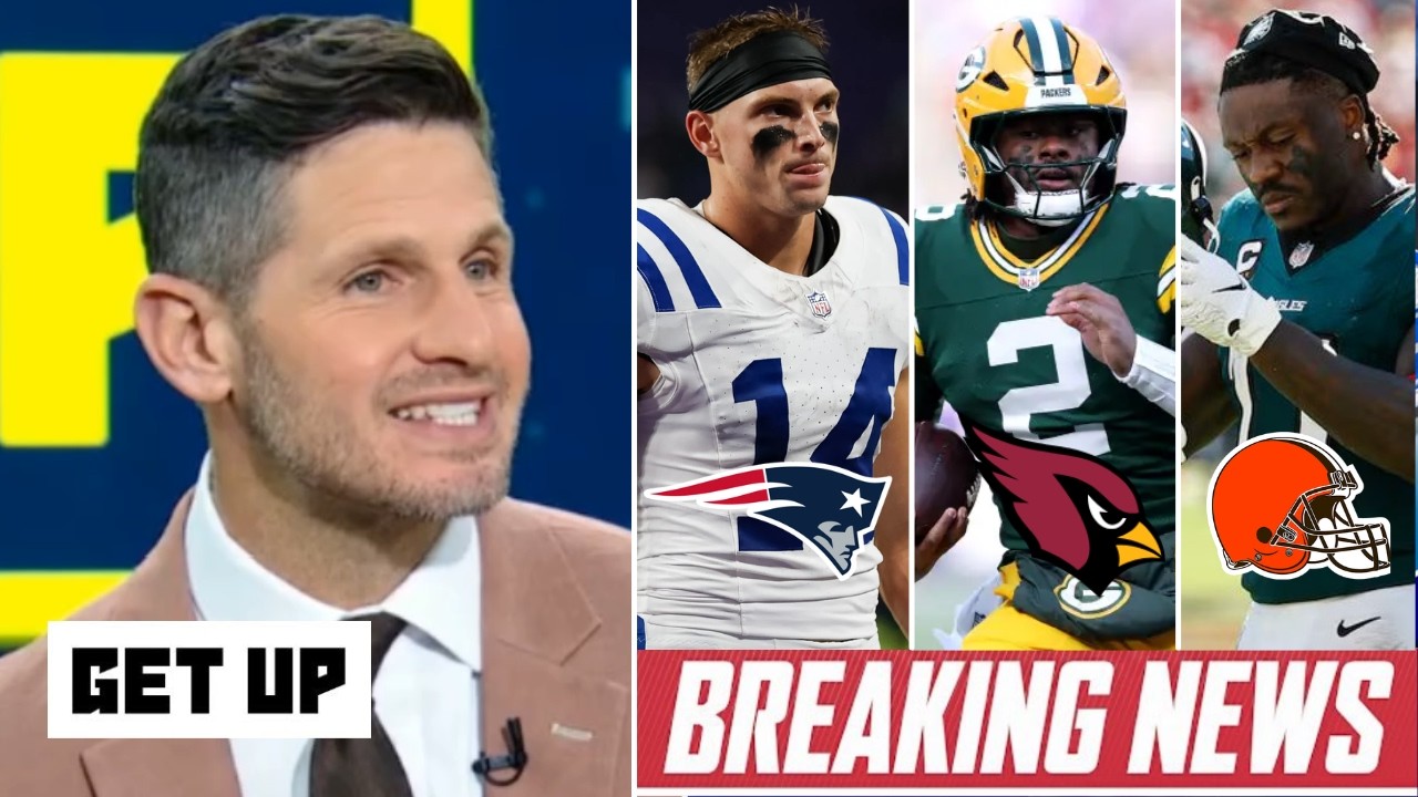 GET UP | Dan Orlovsky on NFL Free Agency: Patriots pursue Alec Pierce - Malik Willis to Cardinals?