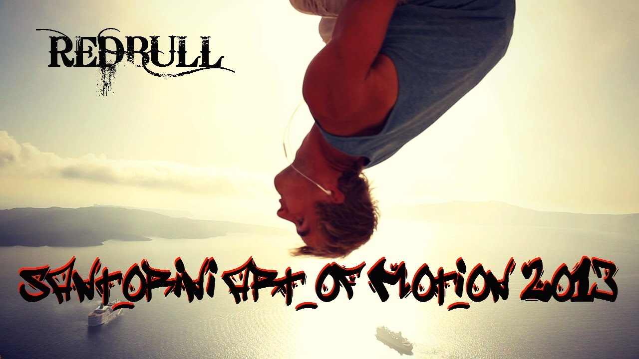Santorini Redbull Art Of Motion 2013