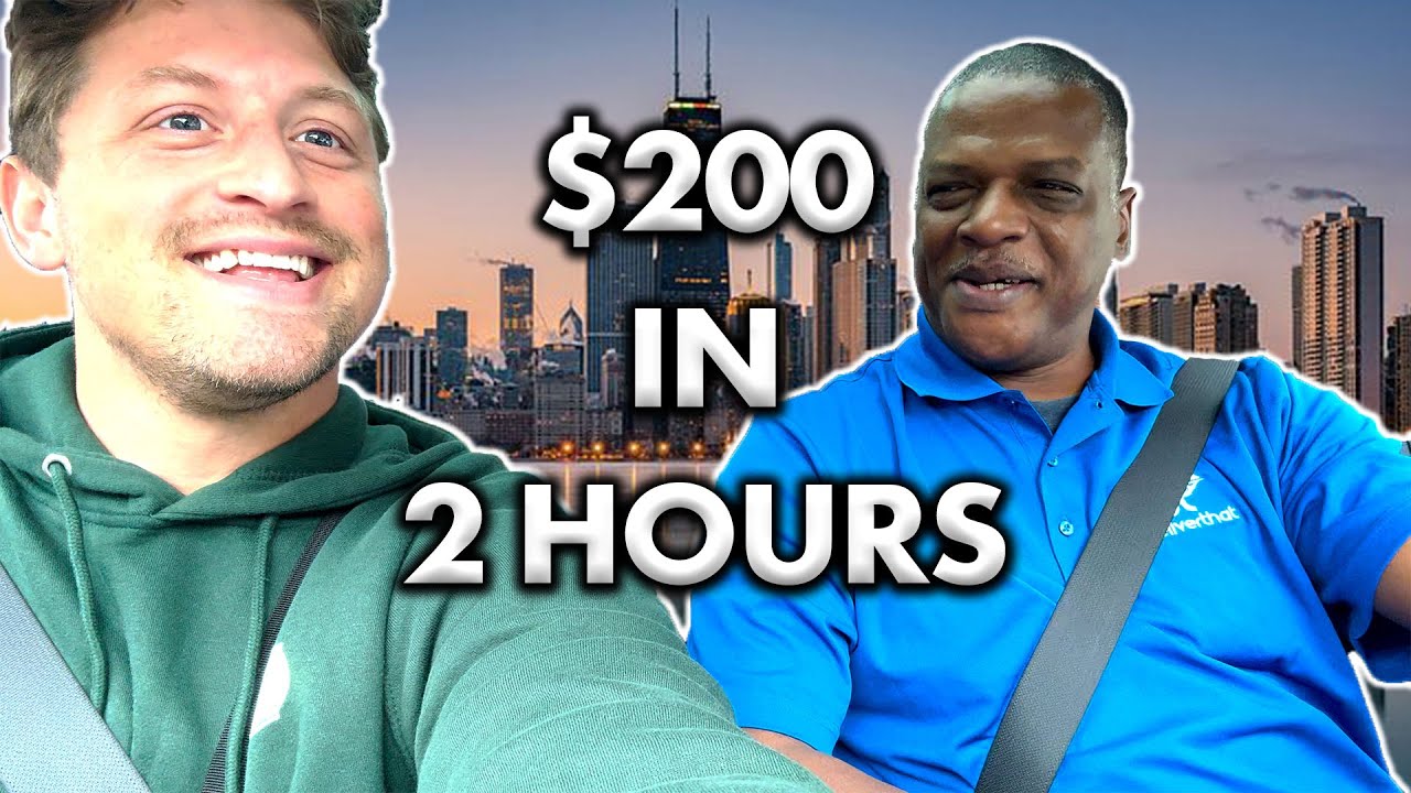 $200 in 2 Hours Delivering in Chicago | Behind the Wheel - Greg | Chicago |