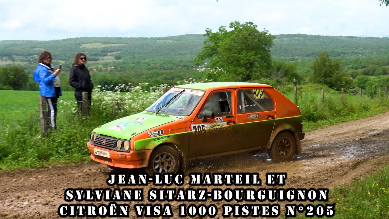 Rallye Castine Terre d'Occitanie 2023 Citroën Visa 1000 Pistes N205 Jean-Luc MARTEIL Sylviane SITARZ