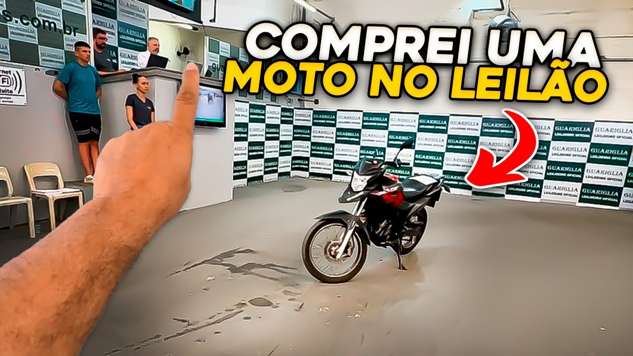 COMPREI UMA MOTO XRE 190 NO LEILÃO: SERÁ QUE DEU LUCRO?