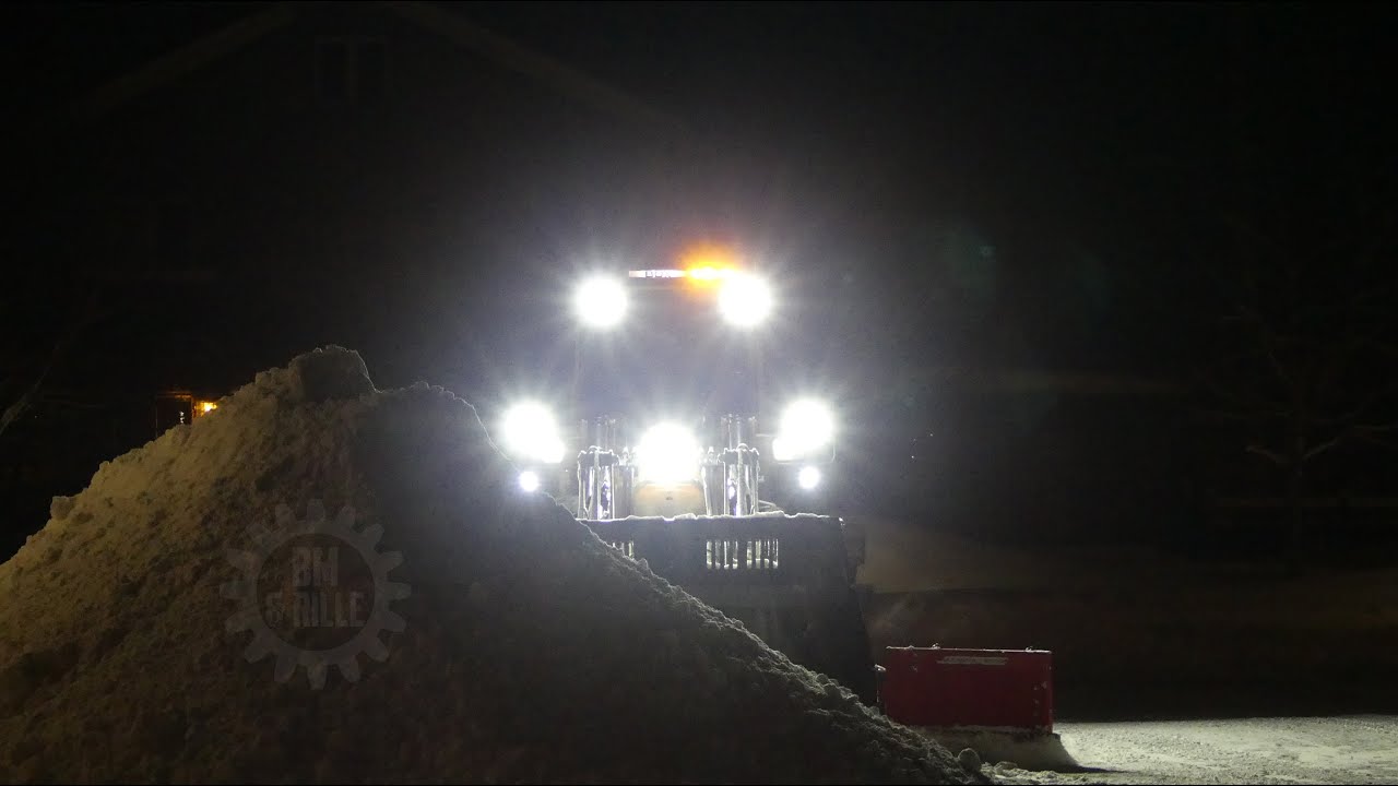 Ljungby L15 in Snowclearing work with Flipperbucket (multiskopa) winter 2022