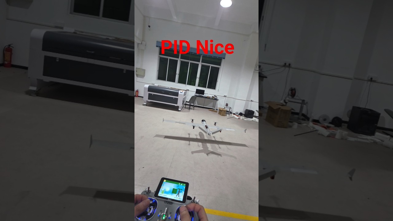 After PID Tuning: 2.2m VTOL UAV Stability Demonstration