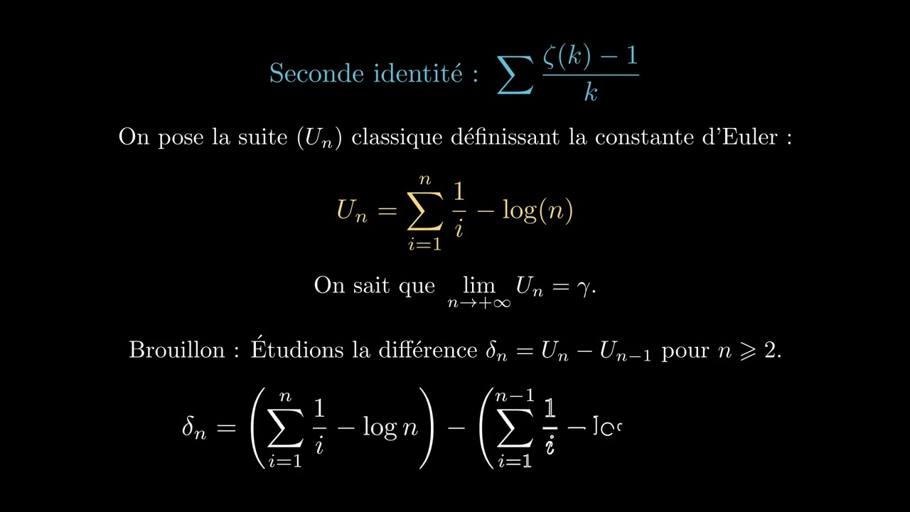 Exo (Voir Cassini/Gourdon) : Série double avec série de Riemann