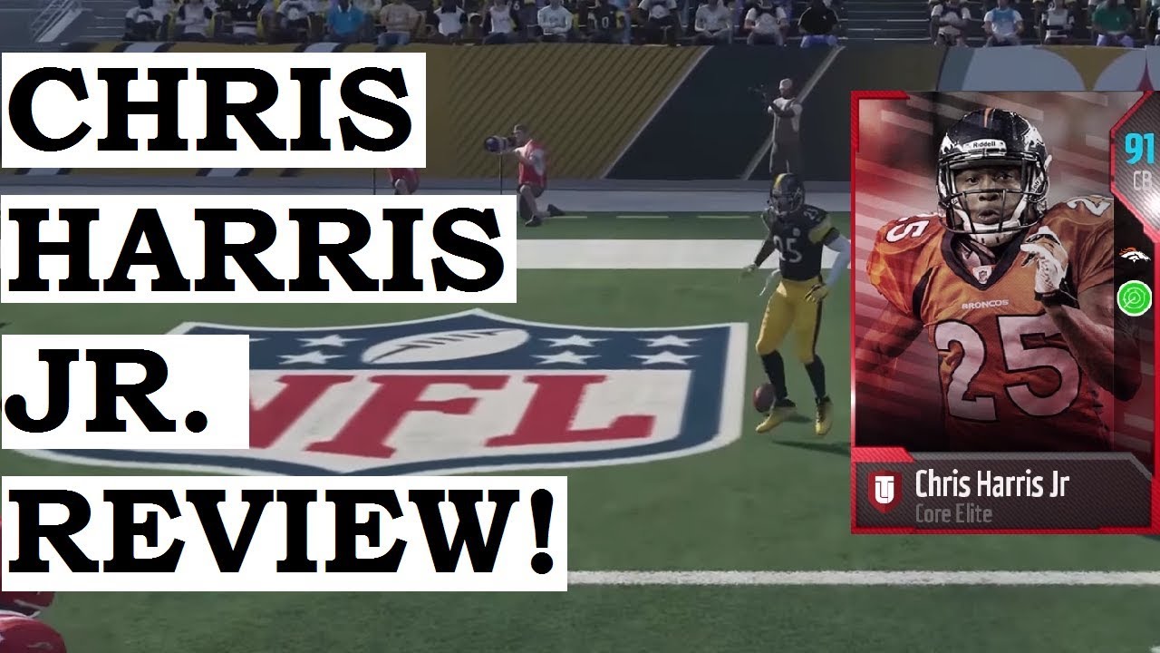 HOW GOOD IS 90 OVERALL CHRIS HARRIS JR? MUT 18 PLAYER REVIEW