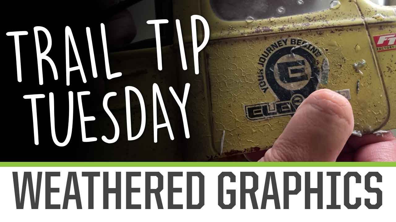 Trail Tip Tuesday: Custom Weathered Graphics