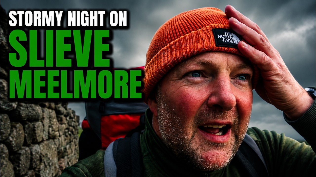 Wild Camping on Slieve Meelmore - An Epic, Wet and Wild Adventure
