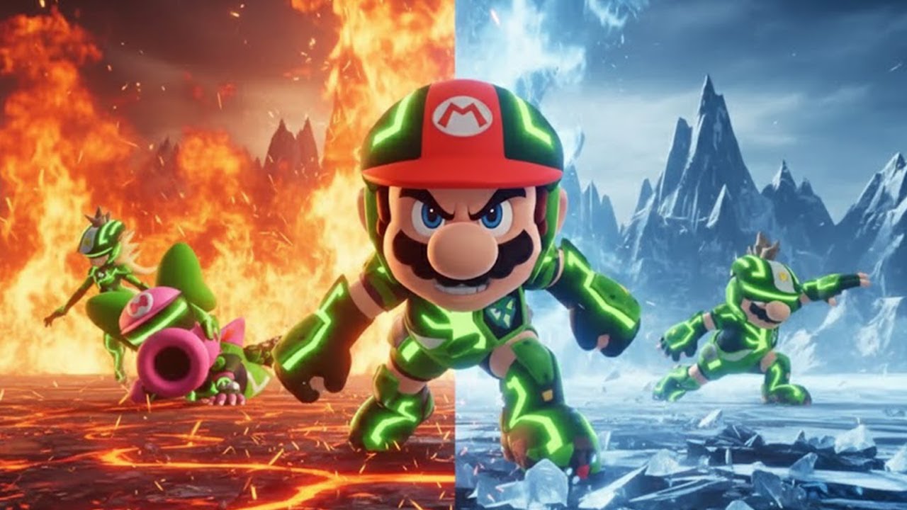 TEAM MARIO, ROSALINA, WARIO, BIRDO VS DEVIL TEAM MARIO, ROSALINA, WARIO, BIRDO