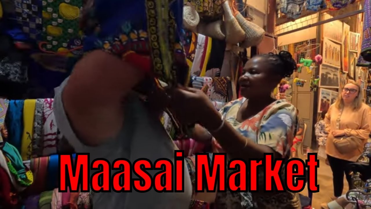 Inside Arusha's Maasai Market
