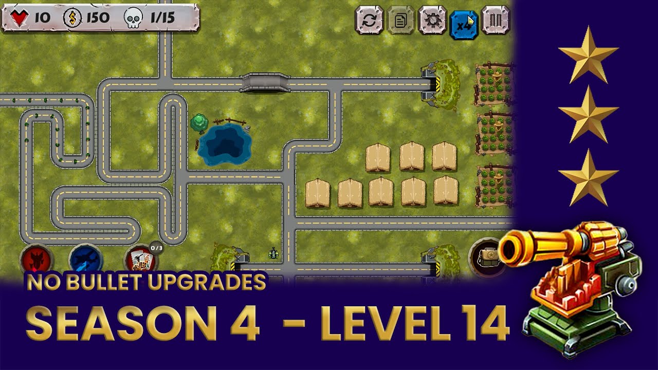Battle Strategy: Tower Defense - Season 4 Level 14 Walkthrough