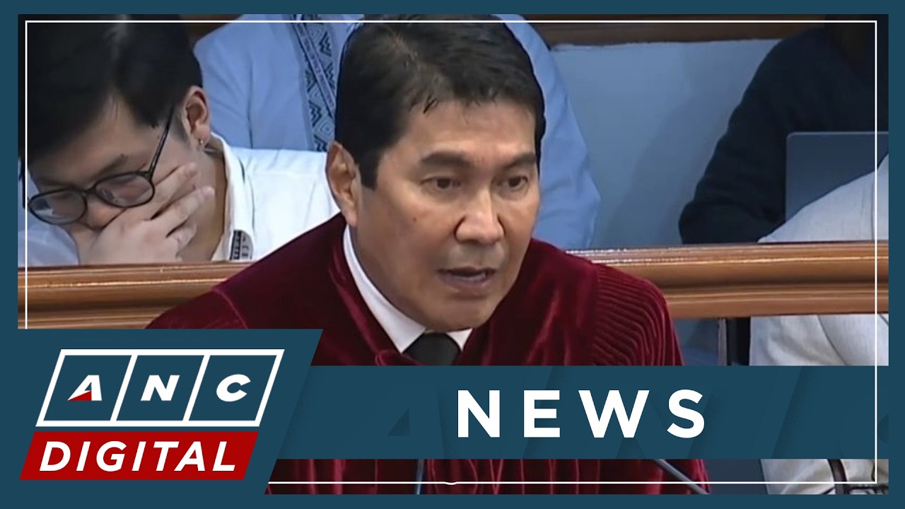 WATCH: Sen. Erwin Tulfo blasts fellow senator-judges' use of trial to address personal issues | ANC