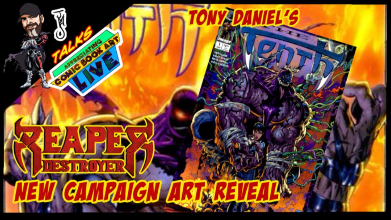 Appreciating Comic Book Art Live: Tony Daniel&rsquo;s The Tenth