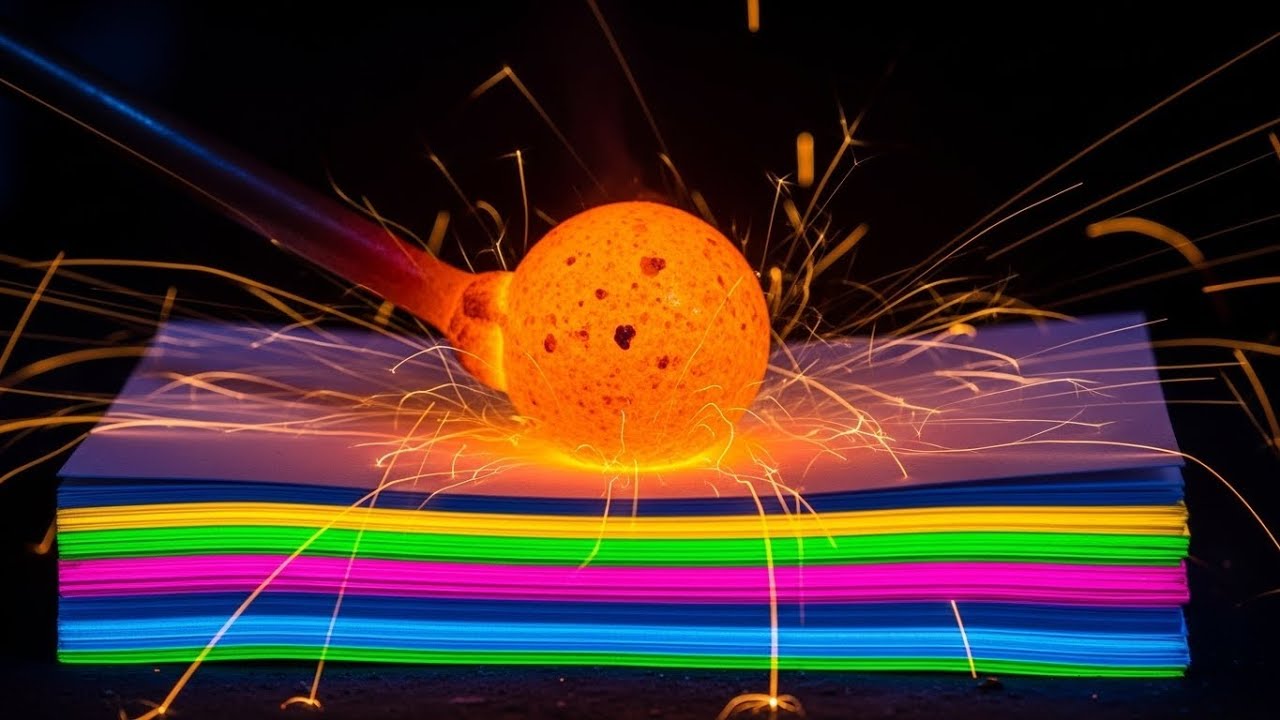 🔴 Red Hot Ball VS Everything! Insane ASMR Experiments 🧪