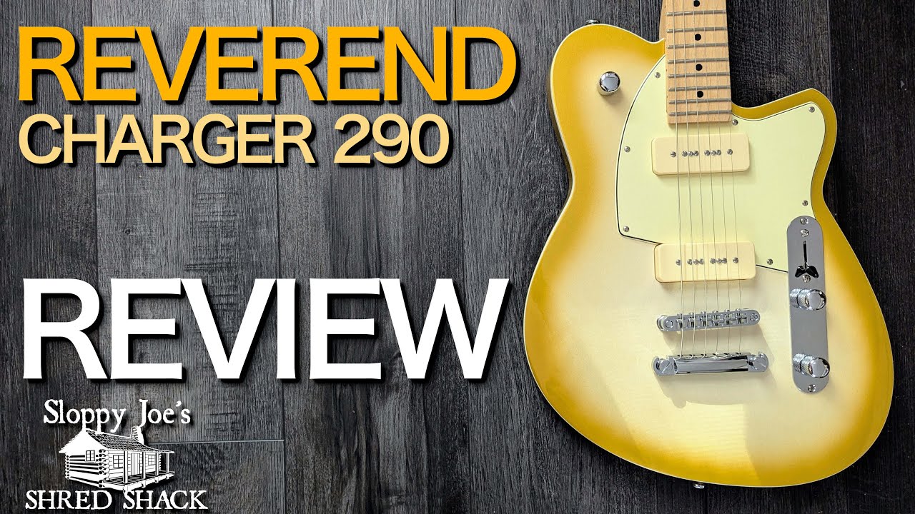 The BEST P90 guitar right now | Reverend Charger 290