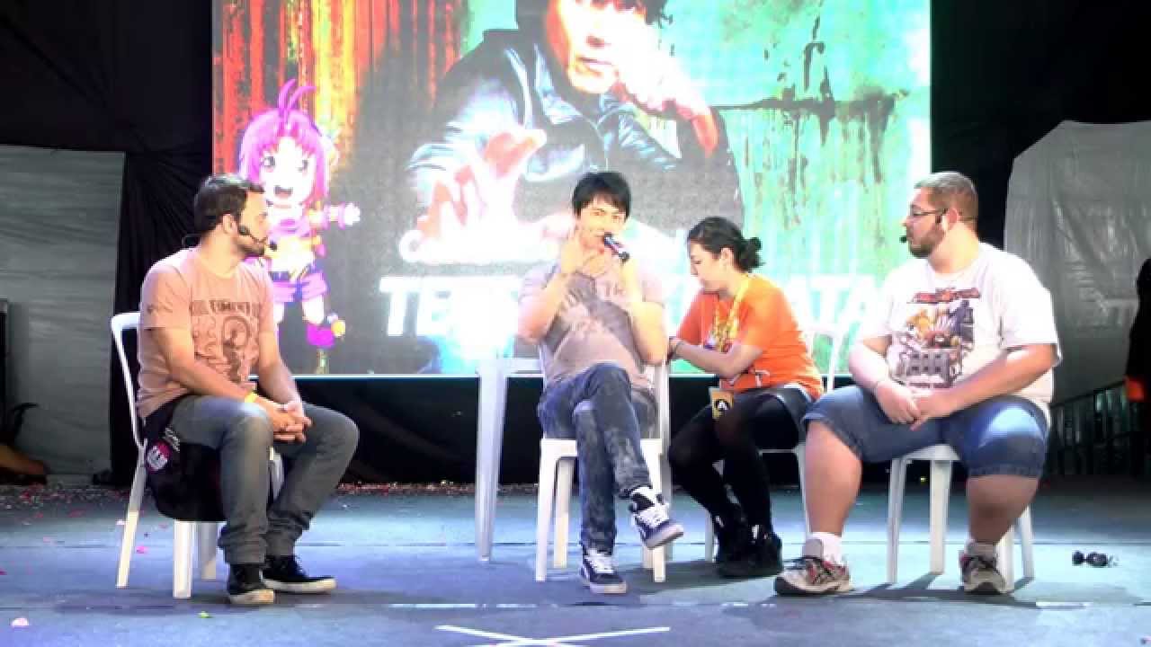 Anime Friends 2015 - Sabado: Palestra Tetsuo Kurata Parte 1
