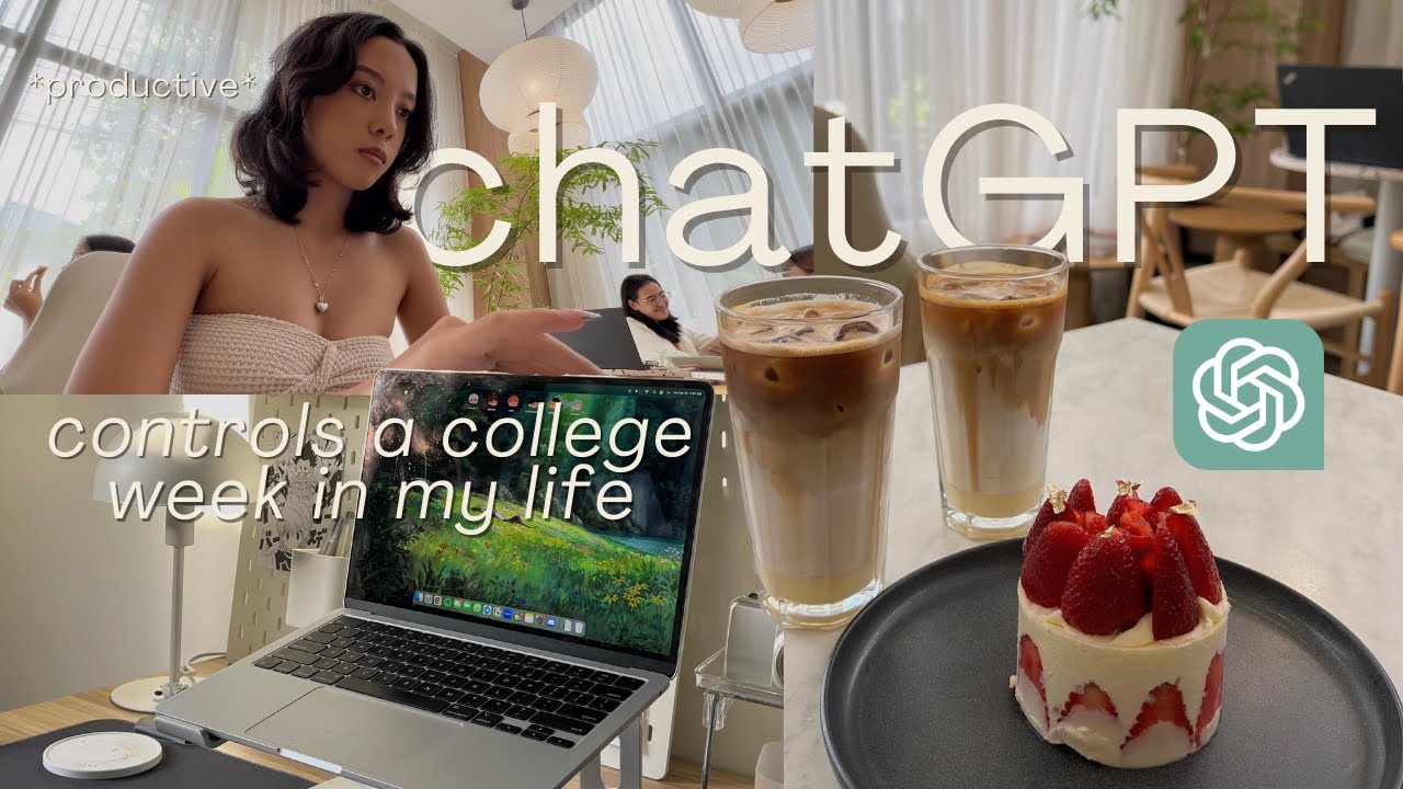 📲 letting chatGPT control a college week in my life *productive*