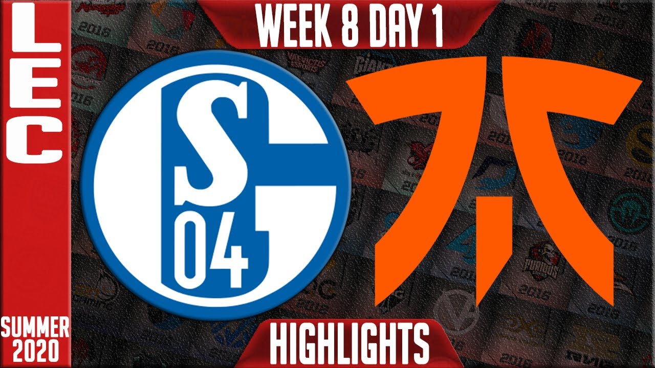 S04 vs FNC Highlights | LEC Summer 2020 W8D1 | Schalke 04 vs Fnatic