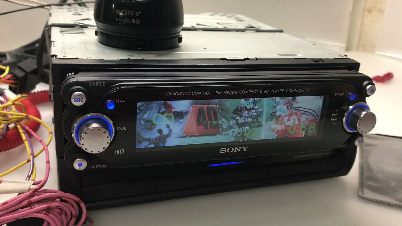 Autoradio Sony CDX NVX CH1