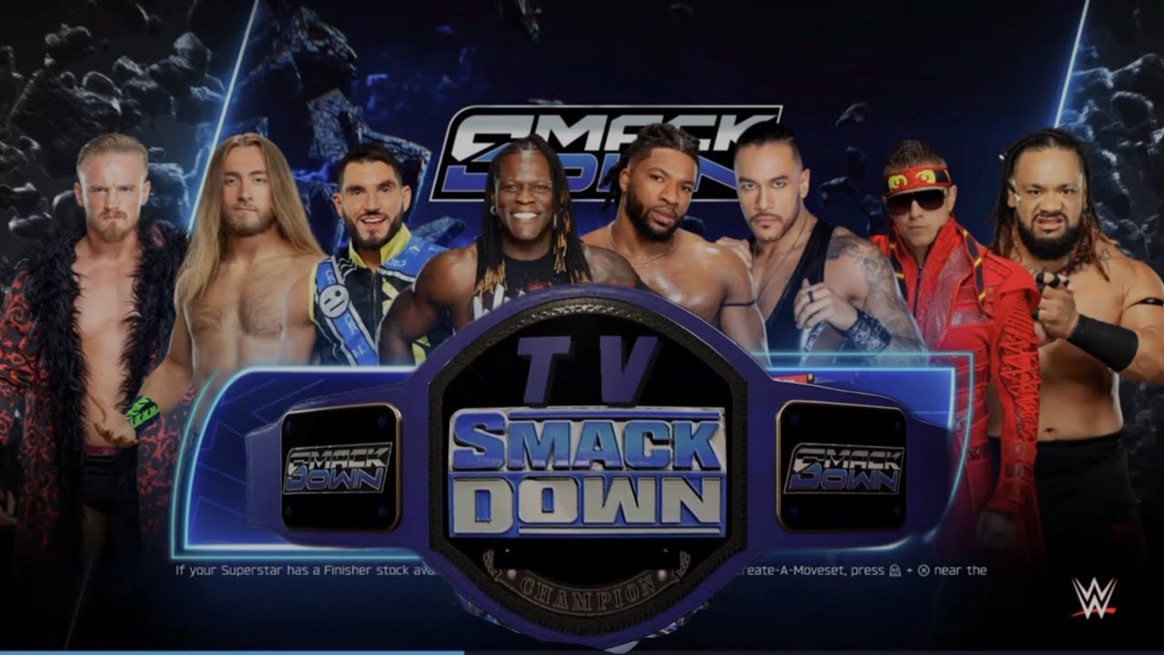 Smackdown Championship is on the line
