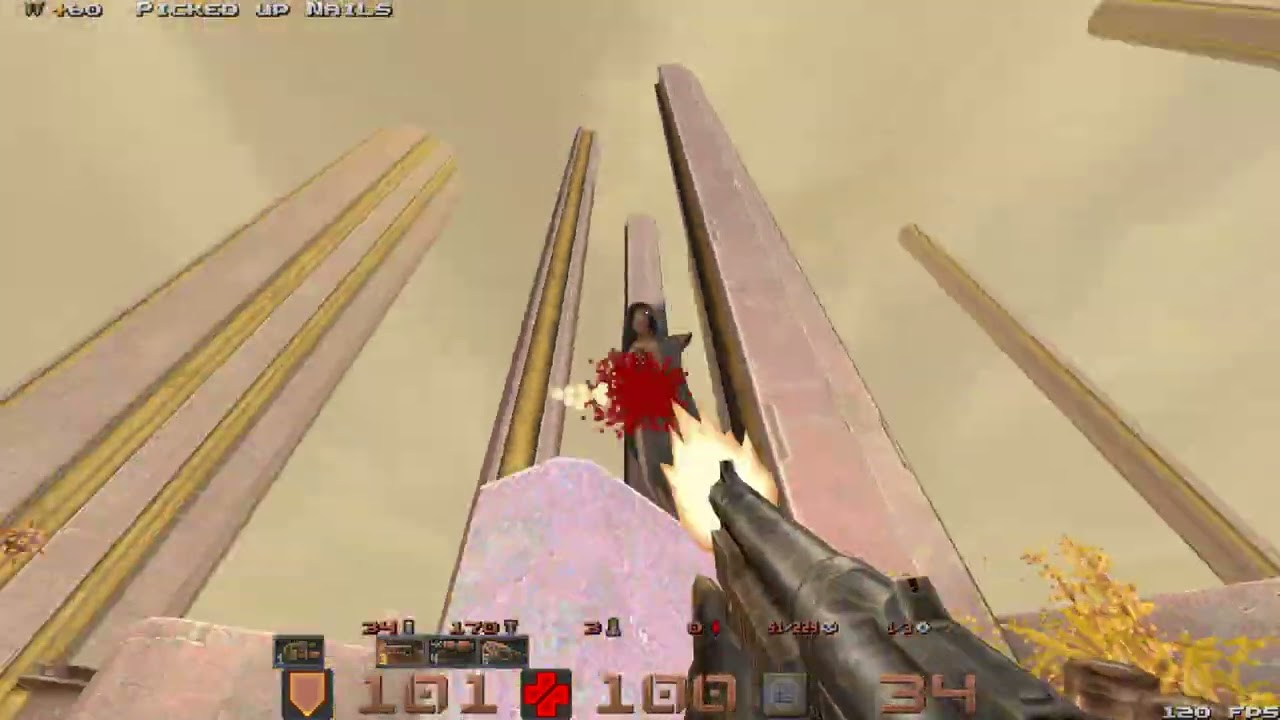 Quake Brutalist Jam 3 - Pollinator by nickster brutal difficulty 100%