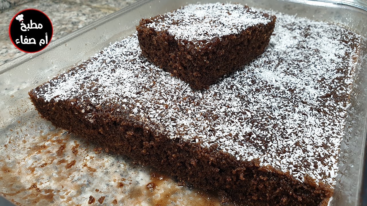 #بسبوسة
 بسبوسة رائعة بالشكلاط والقهوة بدون حليب او ياغورت تذوب في الفم ل عشاق الشوكولاطة والقهوة
