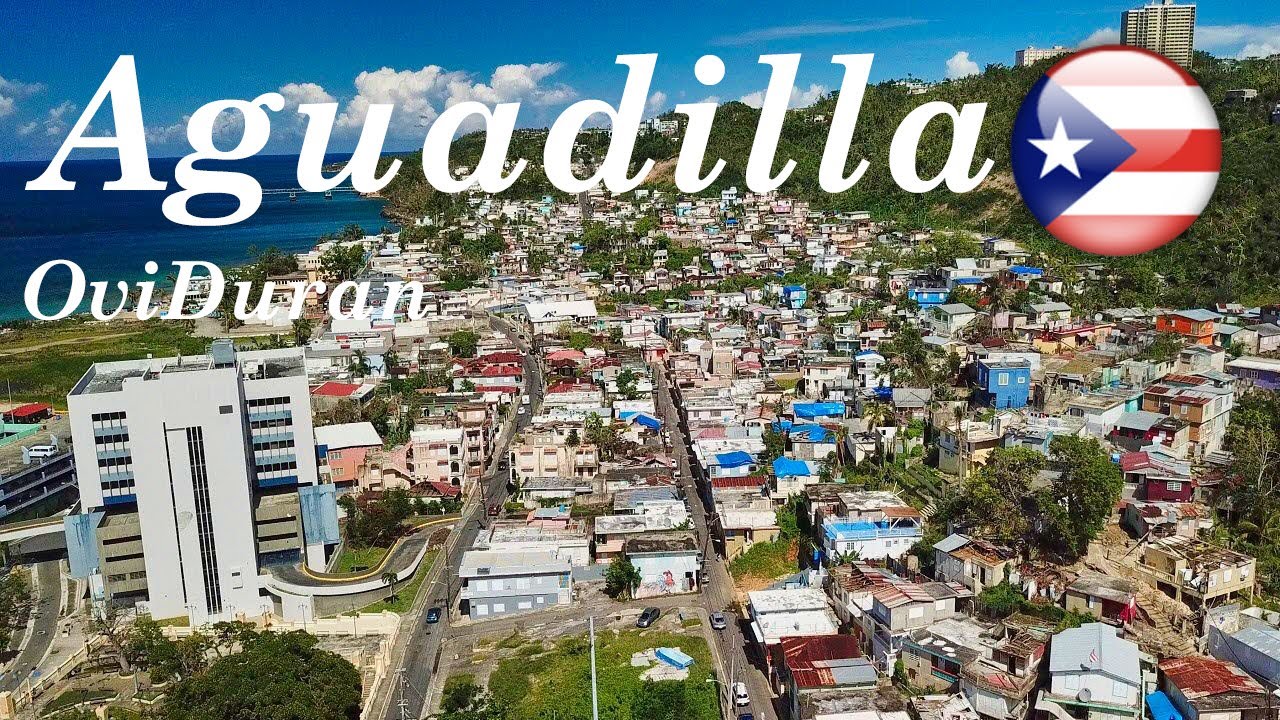 Aguadilla, Puerto Rico 2017 From The Air After Hurricane Maria