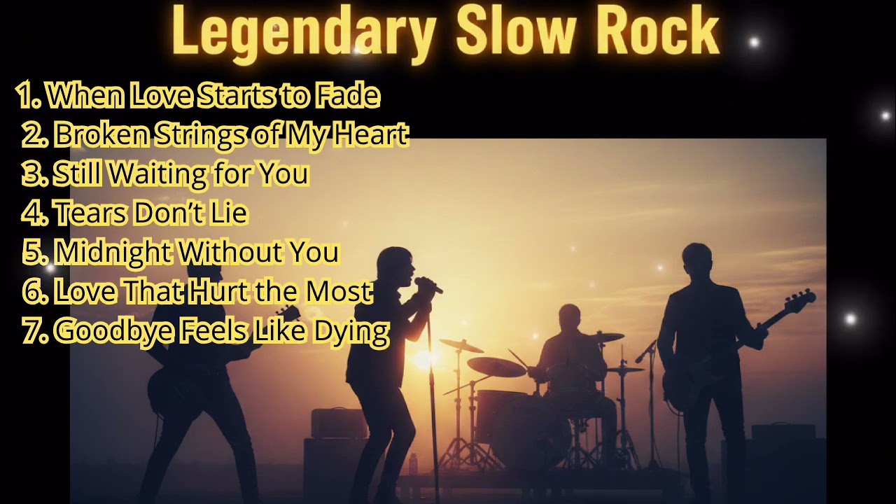 Top Slow Rock Ballads You’ll Never Forget 🎸 | Soulful Classic Rock Songs