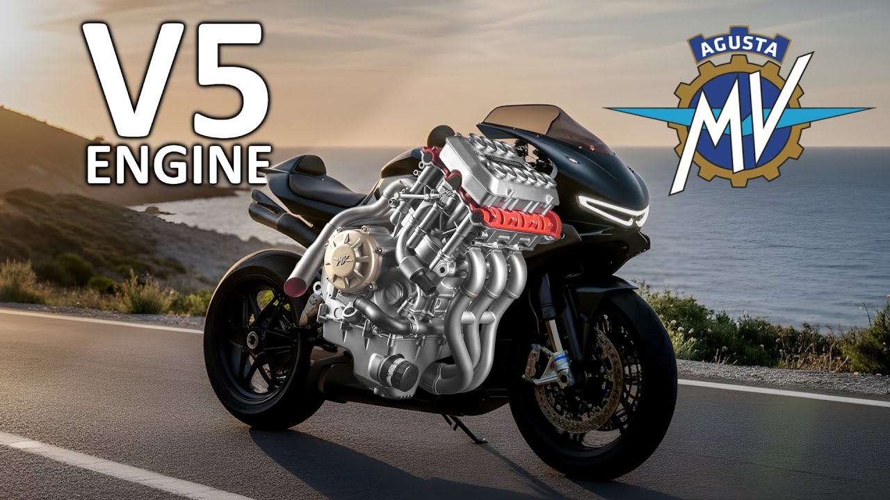 240-сильный 5-цилиндровый супербайк уже на подходе! *НОВИНКА* MV Agusta!