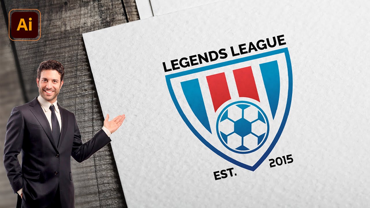 How to Create a Professional Football Club Logo Design in Adobe Illustrator