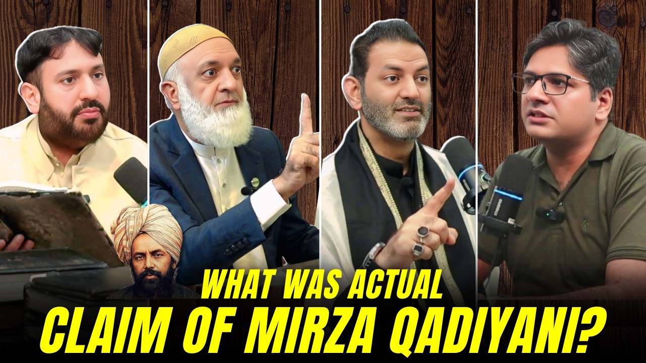 What was ACTUAL claim of Mirza Ghulam Ahmed Qadiyani? | Ft. Mateen Khalid, Irfan Barq, Rehan Naqvi