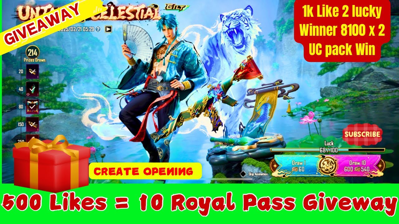 New Ultimate Set Untamed Celestial And New M416 Roaring Immolation Create Opening | Only Spend 6k UC