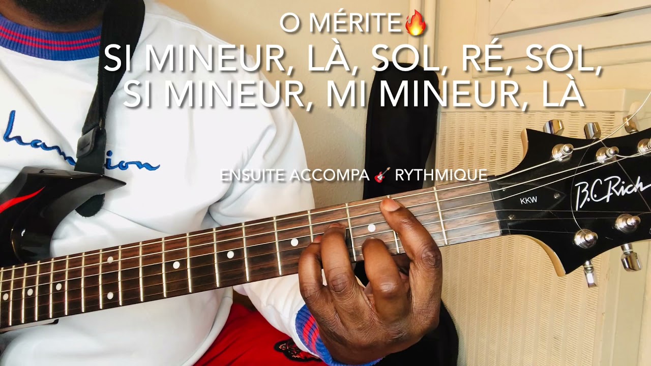 O mérité - Moise Mbiye [ Tuto Guitare 🎸]
