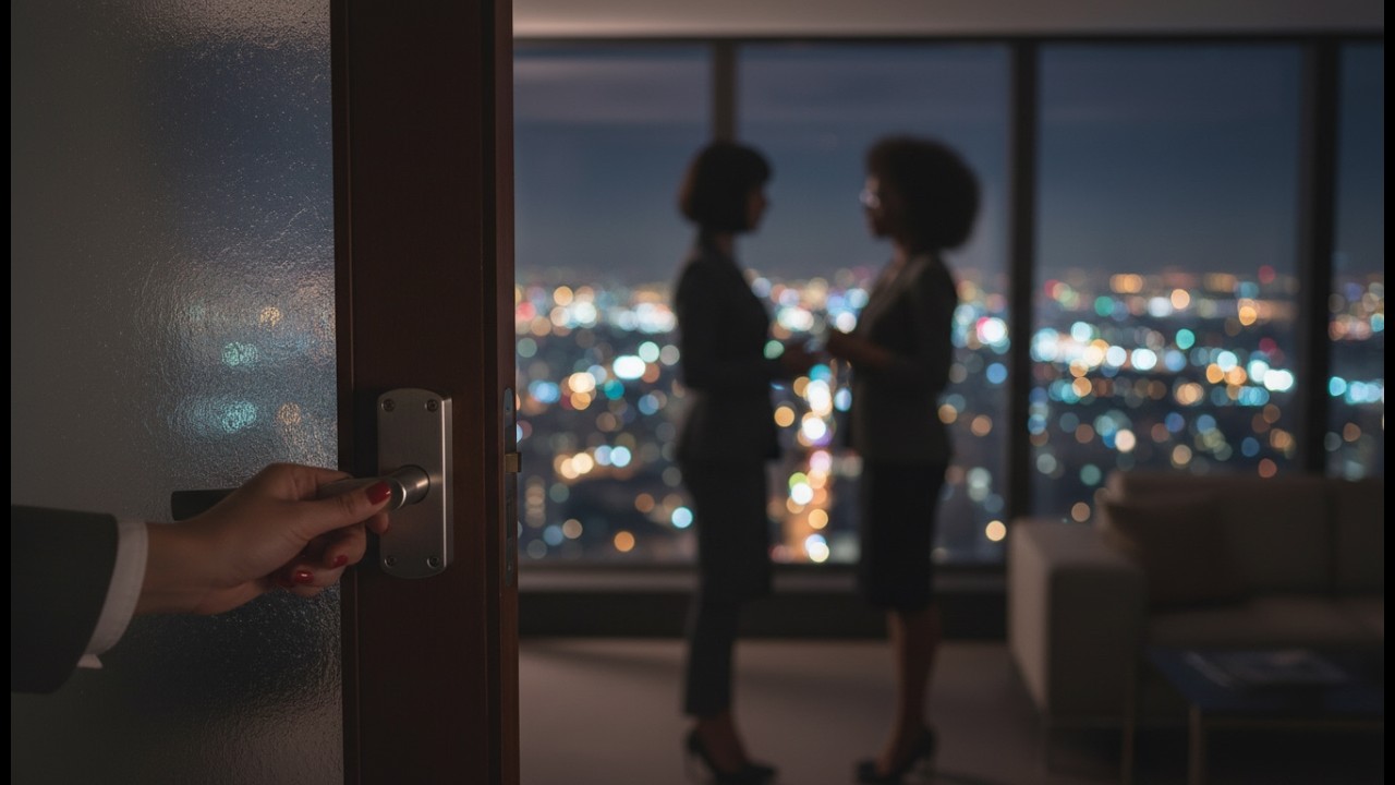 A CEO me chamou para reunião ... Trancou a porta e disse 
