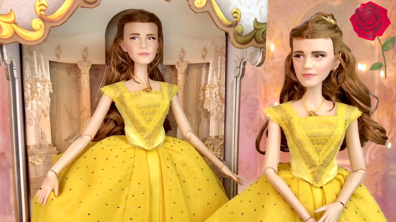 Disney Store: обзор и распаковка куклы Белль из фильма «Красавица и чудовище» 17 дюймов (ограниче...