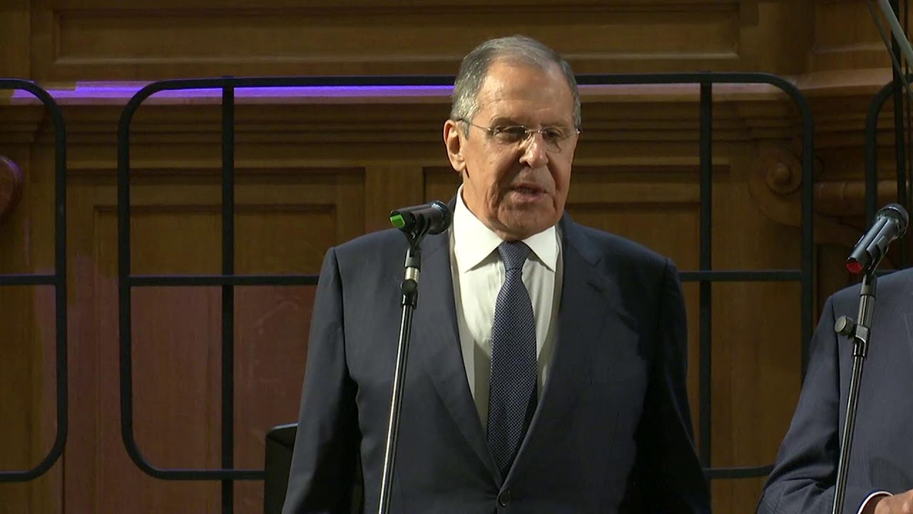 🔴 #ПрямойЭфир: Выступление С.В.Лаврова на торжественном вечере по случаю 80-летия МГИМО