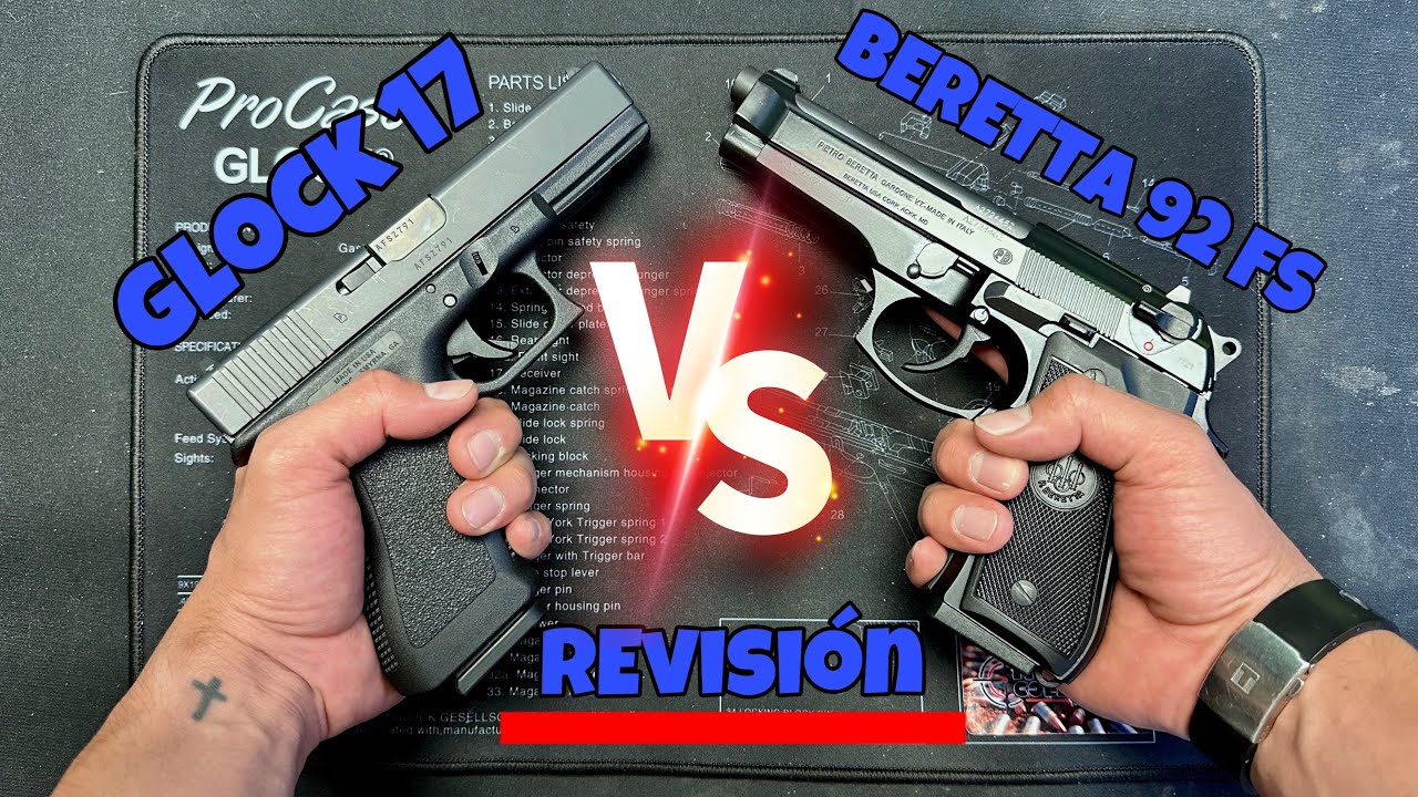 Beretta 92FS VS Glock 17 Revisión
