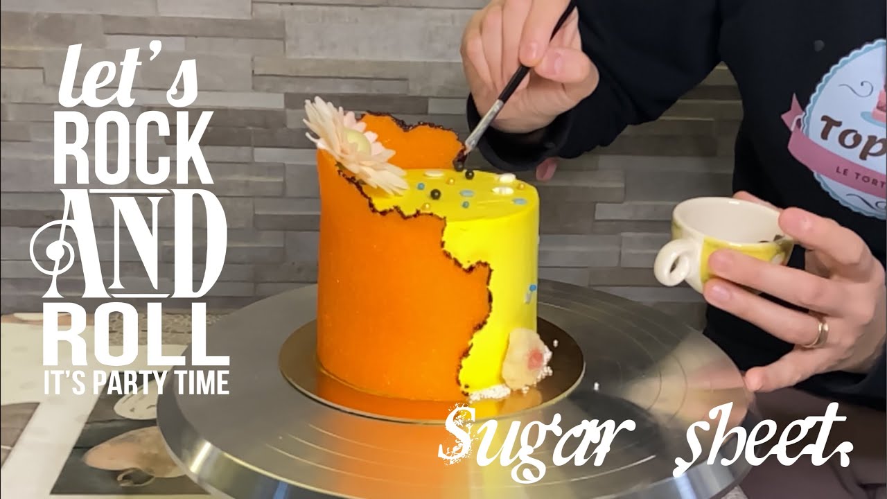 Sugar Sheet ricetta semplice e veloce | How to make Sugar Sheet