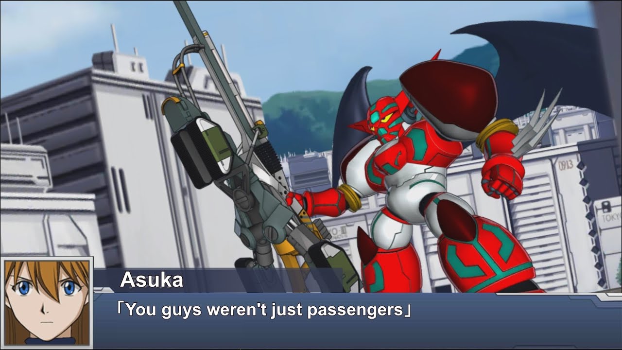 [ENG Sub]Super Robot Wars DD - Shin Getter-1(Asuka) Attacks | スパロボDD - 真ゲッター1(アスカ) 全武装