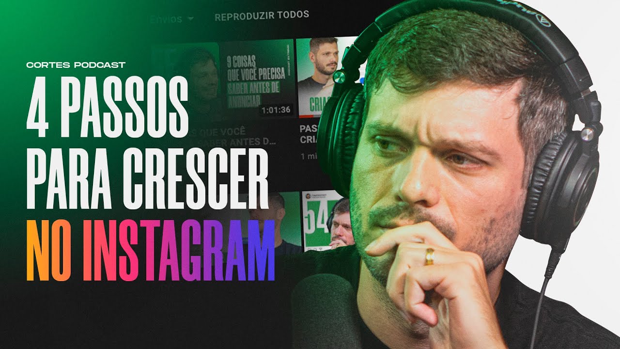 4 PASSOS PARA CRESCER NO INSTAGRAM COM TRÁFEGO PAGO