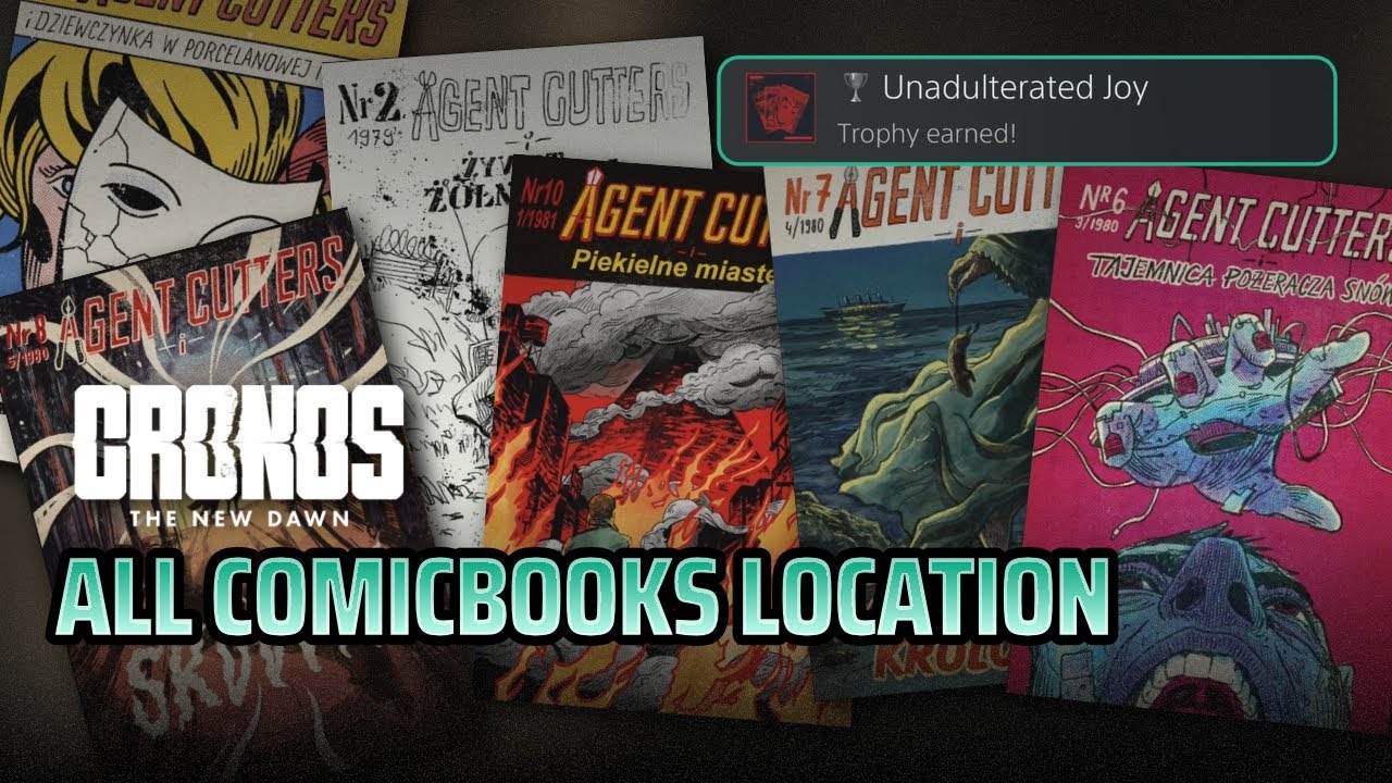 CRONOS: THE NEW DAWN All 10 COMIC BOOK Locations Guide