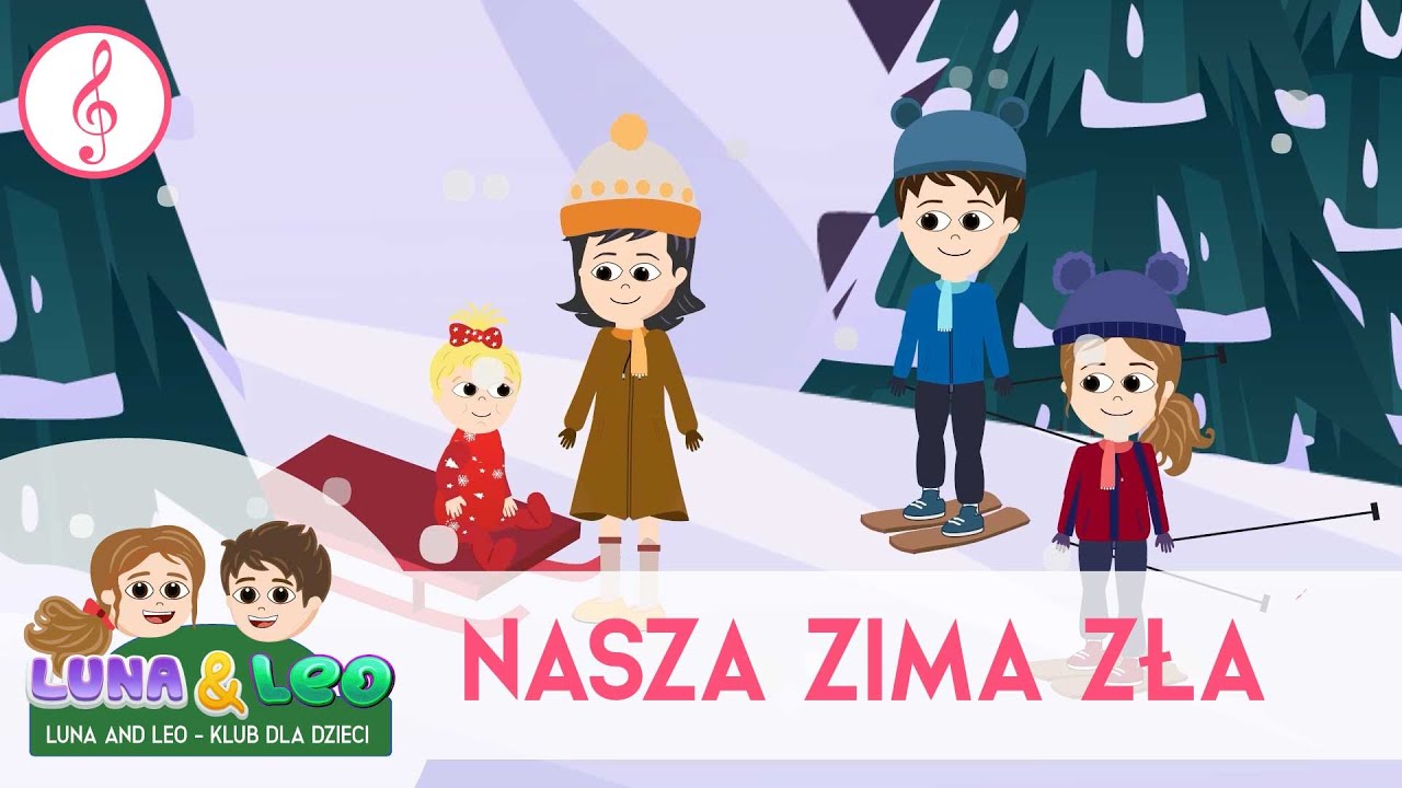Nasza zima zła ❄️ - Pory roku dla dzieci | Hu hu ha | Zima zła