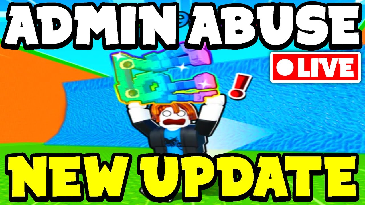 🔴LIVE - ADMIN ABUSE and NEW UPDATE in Escape Tsunami For Brainrots!