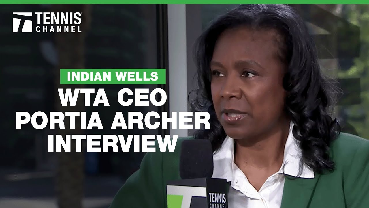 WTA CEO Portia Archer Discusses WTA Rebrand | 2025 Indian Wells