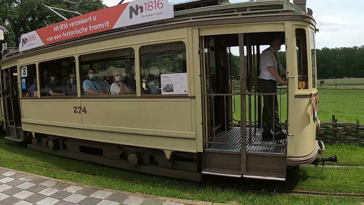 Oude Tram van RET uit Rotterdam.