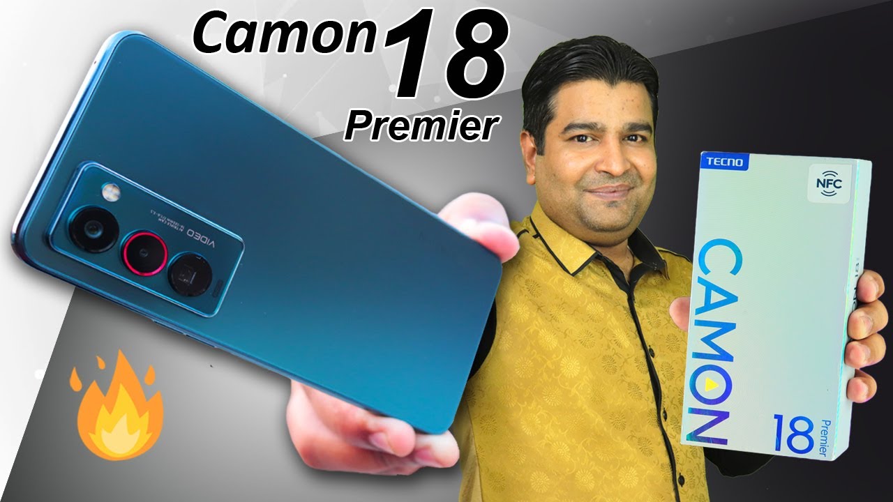 Tecno Camon 18 Premier Unboxing ⚡ Gimbal Camera, AMOLED 120Hz, Helio G96 And More