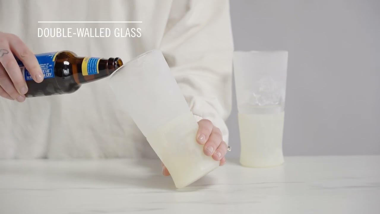 Glass FREEZE  Beer Glass by HOST