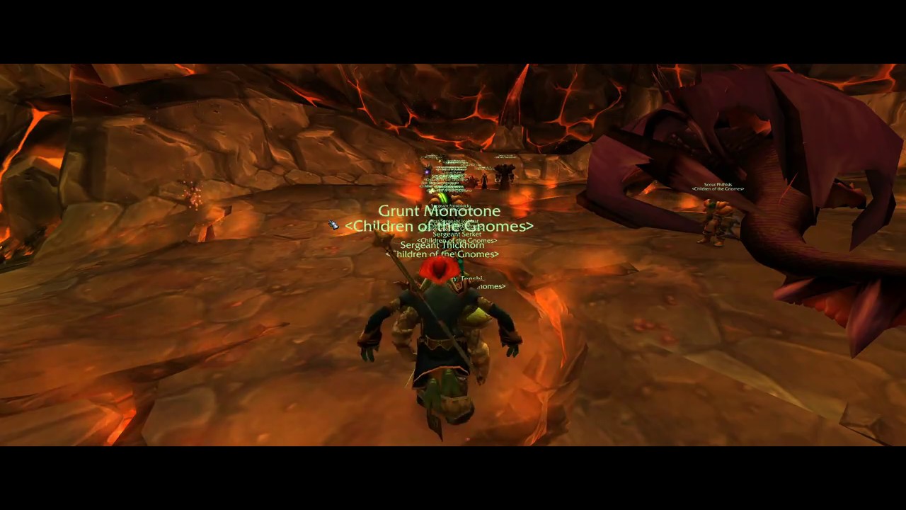 Onyxia Cloak Ceremony