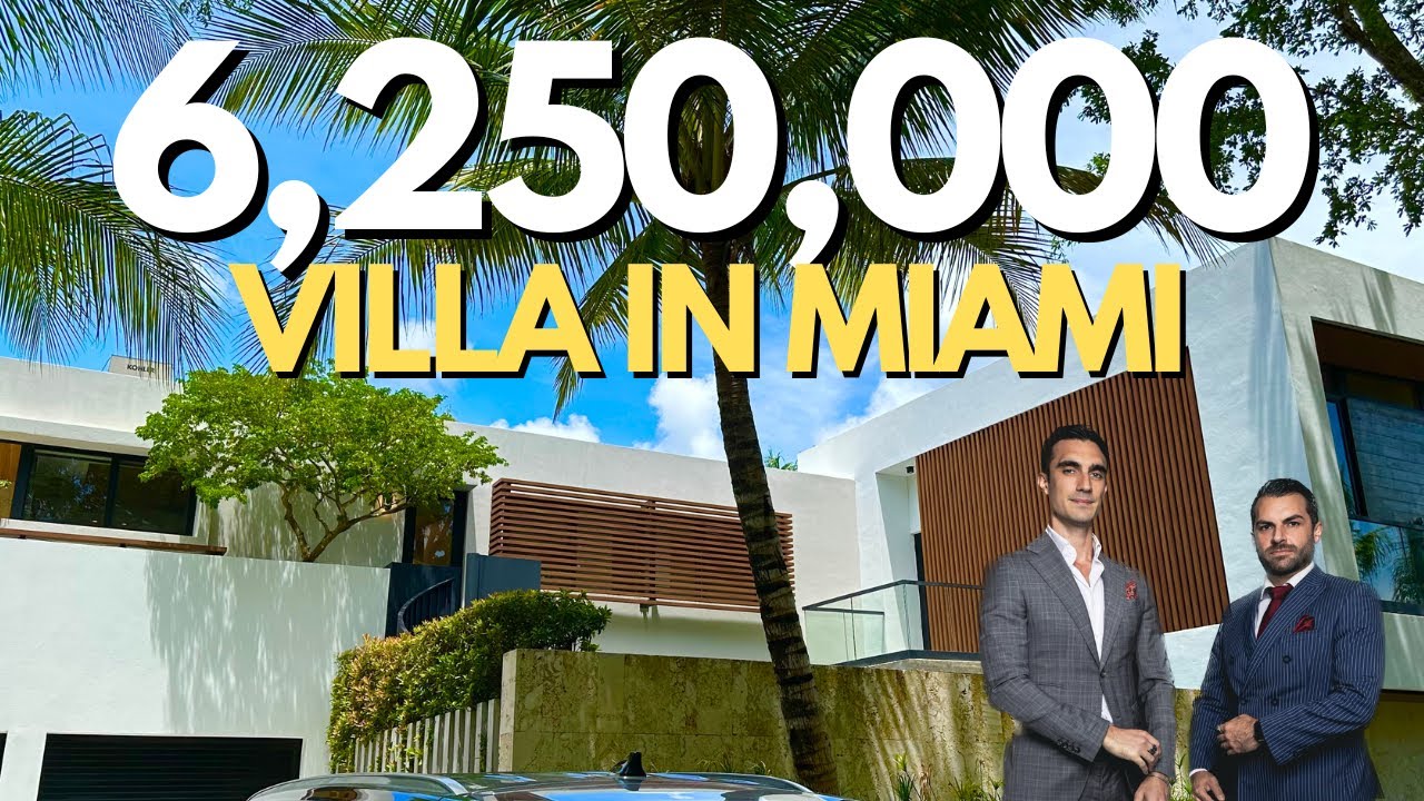 TOUR DI 6,250 MILLIONI  VILLA IN MIAMI | Tour DI CASE DI LUSSO