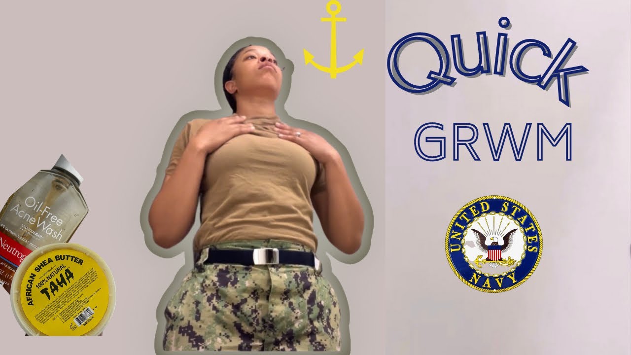 GRWM VIDEO | US NAVY OS A SCHOOL | voice over