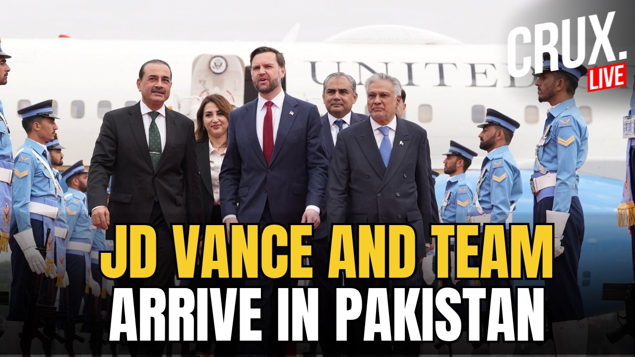 JD Vance In Islamabad LIVE | US Delegation in Pakistan for Crucial Iran Peace Talks | Asim Munir